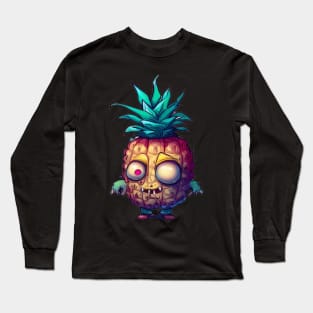 Zombie Pineapples - Geo Long Sleeve T-Shirt